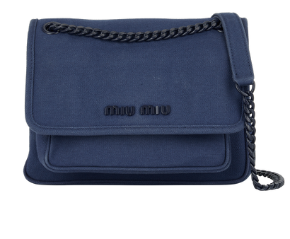 Canapa Flap Chain Crossbody, front view